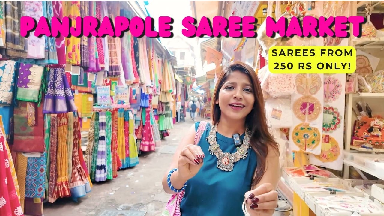 Mumbai’s Hidden Saree Market! Perfect for Wedding Shopping😍 Bhuleshwar Panjarapole