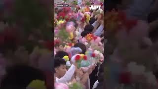 Kim Jong Un Bids Farewell To Xi Jinping After Pyongyang Summit | APT