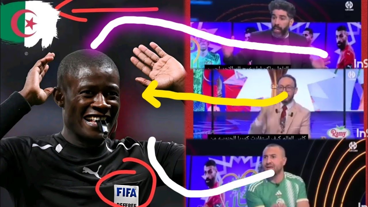 ردفعل الاعلام الجزائري على تحكيم في كأس أمم أفريقيا 🥊