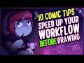 Making Comics Even Faster