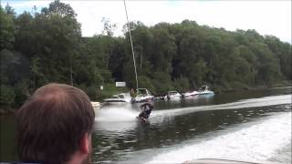 Barrel roll on a kneeboard