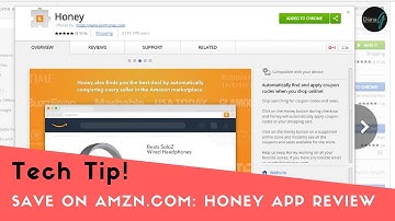 Honey Chrome App Quick Review-How it Works with Amazon.com