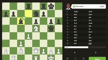 My first brilliant move in chess (full game)!