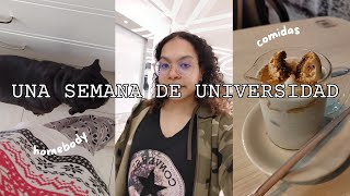 una semana de universidad: cámara nueva, productividad, gym y más... 🍵💌🎥