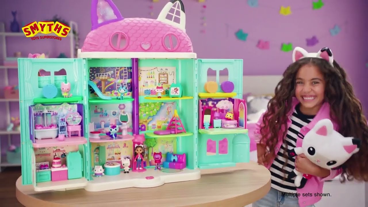 Gabby'S Dollhouse Purrfect Dollhouse Playset  