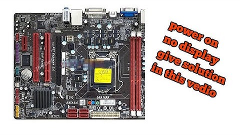 biostar motherboard no display problem