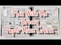 Plan With Me | Breezy | Paper Muse Crafts