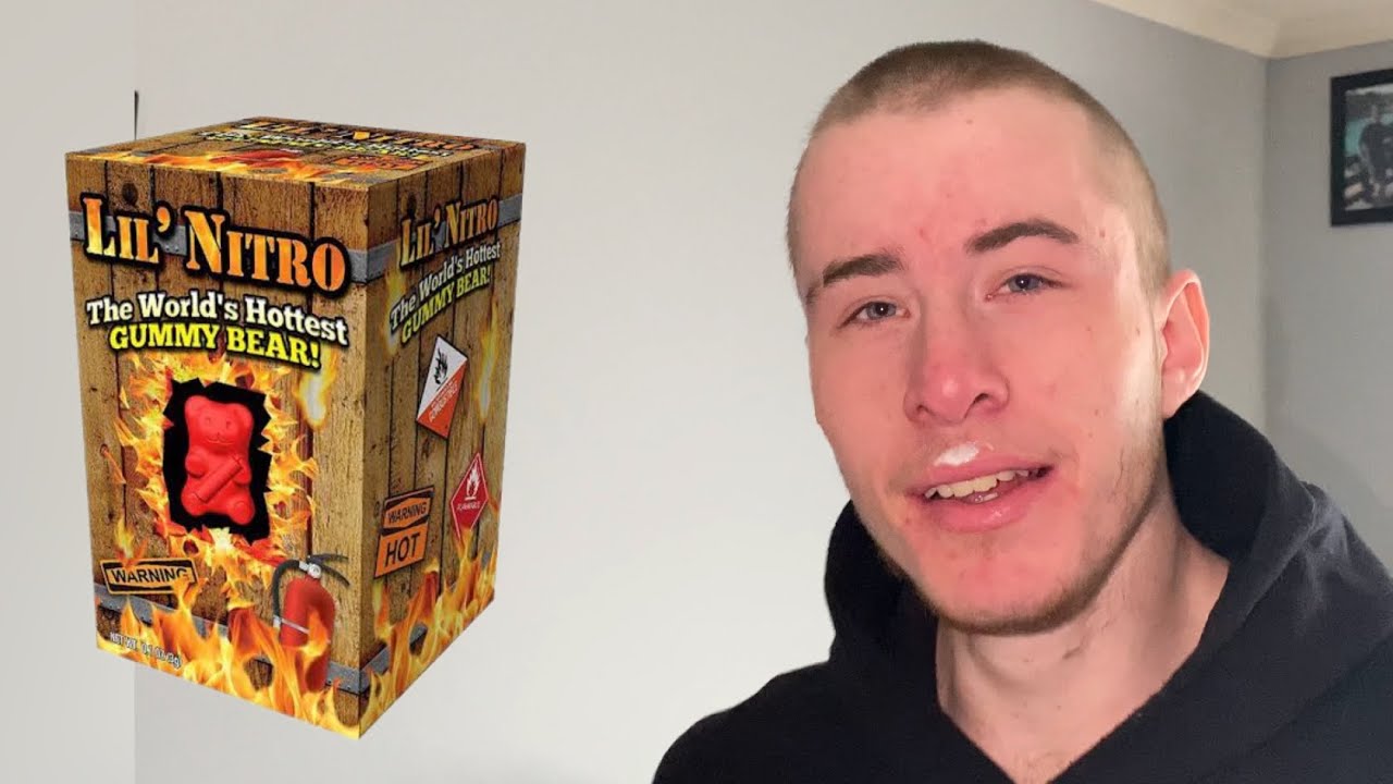 I ATE THE WORLDS HOTTEST GUMMY BEAR YouTube
