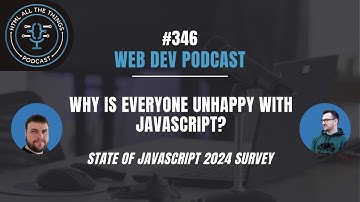 Why Is Everyone Unhappy With JavaScript? | State of JavaScript 2024 Survey