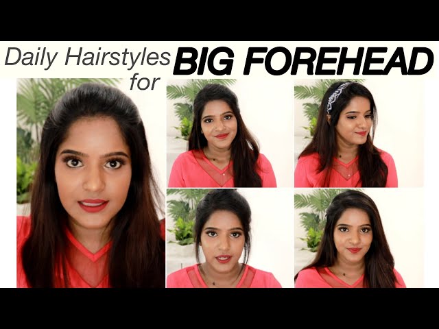 What's the best hairstyle for a girl with a long forehead? - Quora