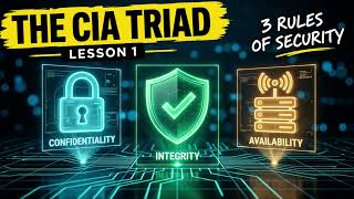 What Is the CIA Triad - Cybersecurity Fundamentals: Lesson 1