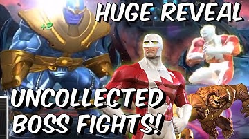 Sasquatch & Guardian Uncollected Boss Fights & HUGE REVEAL!! - Marvel Contest of Champions