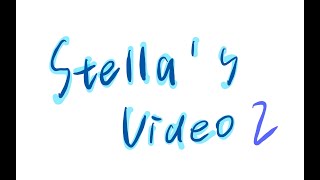 The second video assignment✨