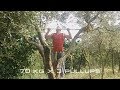 Heavy Pullups Mirror Motivation (70 kg 3 reps and 50 kg 12 reps/bodyweight 70 kg)