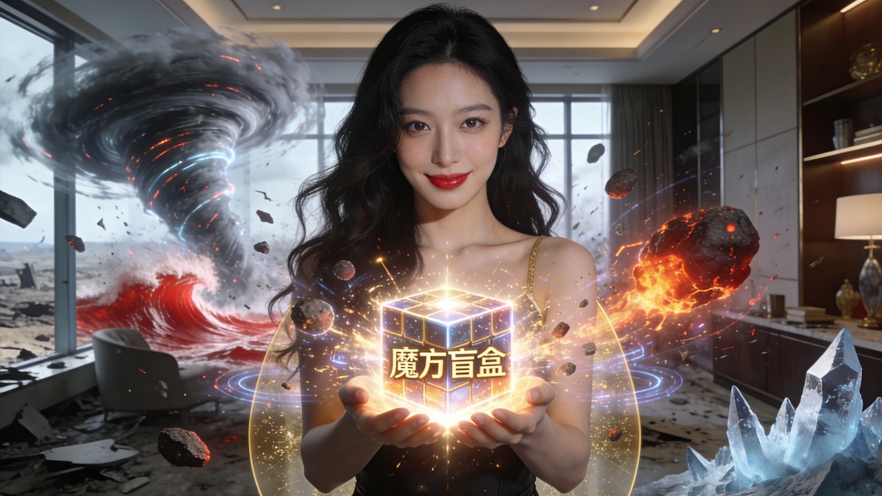 末世盲盒：每週隨機一個天災！從50℃秒變-60℃！SSS級盲盒！此時丟棄的垃圾，下週價值連城！#末世 #末末追劇 #重生