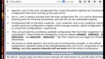 Install a web server on Ubuntu