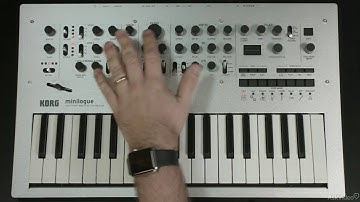 Korg minilogue 201: Programming the minilogue - 1. Introduction
