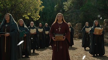 Gregorian Chants | Sacred Ambience in Cathedral with Bible 🌙🌲