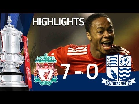 Liverpool 9-0 Southend - Official Youth Cup highlights