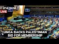 Live unga approves resolution granting palestine new rights and reviving its un membership bid