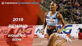 Best moments in the women's 800m in 2019 - Wanda Diamond League