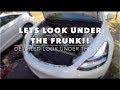 Whats under the Tesla Model 3 frunk? Lets take a look!