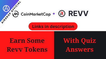 Coinmarketcap X REVV Learn Program Airdrop With Quiz Answers