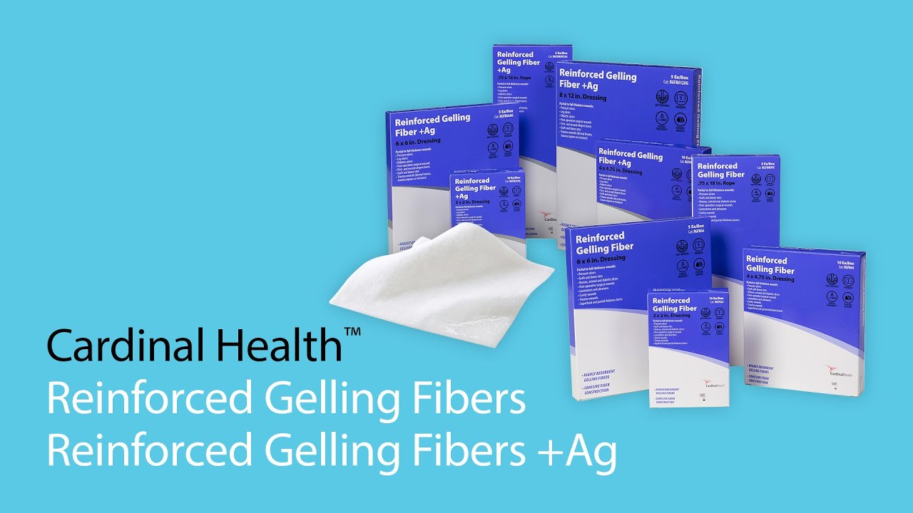 silver gelling fiber dressings DURAFIBER* Ag Silver Gelling Fiber Dressing