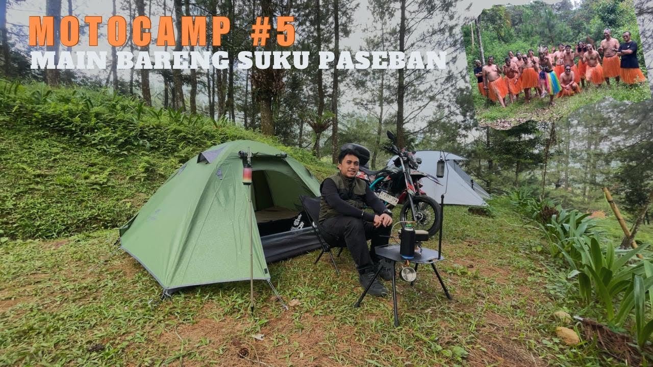 Motocamp 5 || Bukit Pinus Paseban || Dengan Suku Asli Motocamp ||
