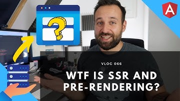 WTF is SSR and PRE-RENDERING?? 🤷‍♂️