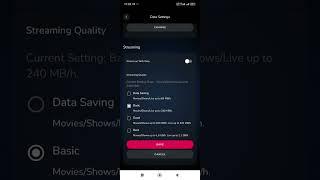 How to Change Streaming Display Quality on Showmax App screenshot 3