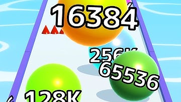 Ball Run 2048 ♾️ Ultimate Infinity Mode vs Run Now - through the wall 2048 Gameplay #1