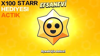 ⭐İnanılmaz Bir Şans!100 Starr Hediyesi!🙀 | Brawl Stars Türkçe
