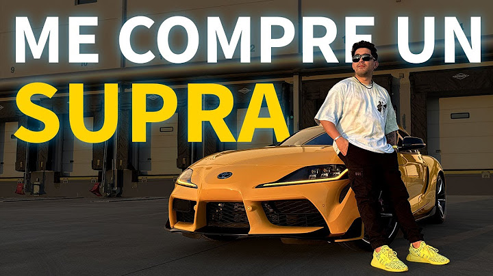ME COMPRE UN GR SUPRA | TOYOTA