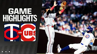 Twins vs. Cubs Game Highlights (8/5/24) | MLB Highlights thumbnail