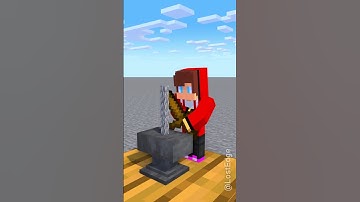 HELP JJ Mikey and JJ sister Cut bamboo - Maizen Minecraft Animation #maizen #minecraft