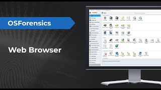 View and save web based artefacts with OSForensics screenshot 3