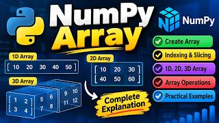 Install & create NumPy Array in Python