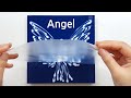 (309) How to paint an angel | Reverse dip technique | Fluid Acrylic Pouring | Designer Gemma77