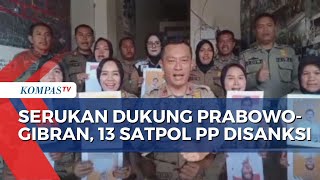 Viral! Video 13 Anggota Satpol PP Garut Dukung Prabowo-Gibran