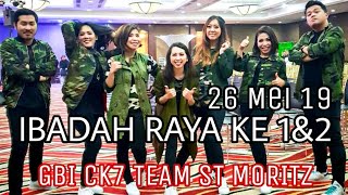 Ibadah Raya ke 1&2 GBI st.Moritz 26Mei19