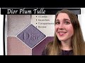 DIOR PLUM TULLE EYESHADOW PALETTE: Swatches, Comparisons, Thoughts, & 4 Looks w/ the New Dior Quint