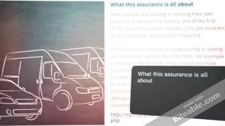 Self Drive Hire Insurance companies