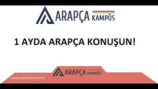 1 Ayda Arapça Konuşun! / Arapça Kampüs