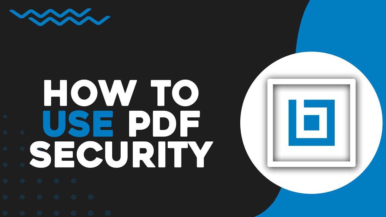 Secure Bluebeam Sign How To Use PDF Security in Bluebeam (Easiest Way) - YouTube