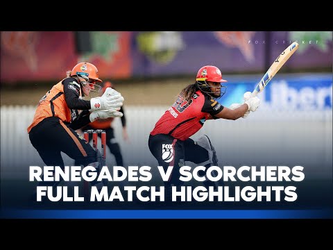 Melbourne Renegades Women vs. Perth Scorchers Women | 02/11/2024 Match Highlights | Fox Cricket