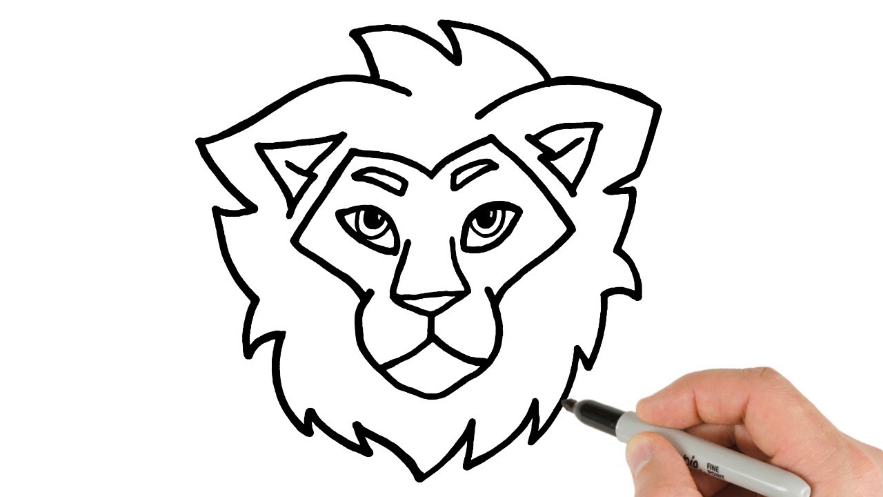 Cartoon Lion To Draw - ClipArt Best