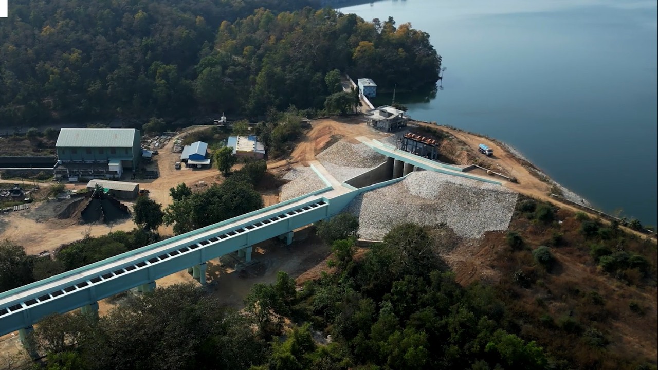 Award-winning HR-Aqueduct (1km long, 34m high) on Khindsi Feeder Canal: Design by Hitbhav Engineers