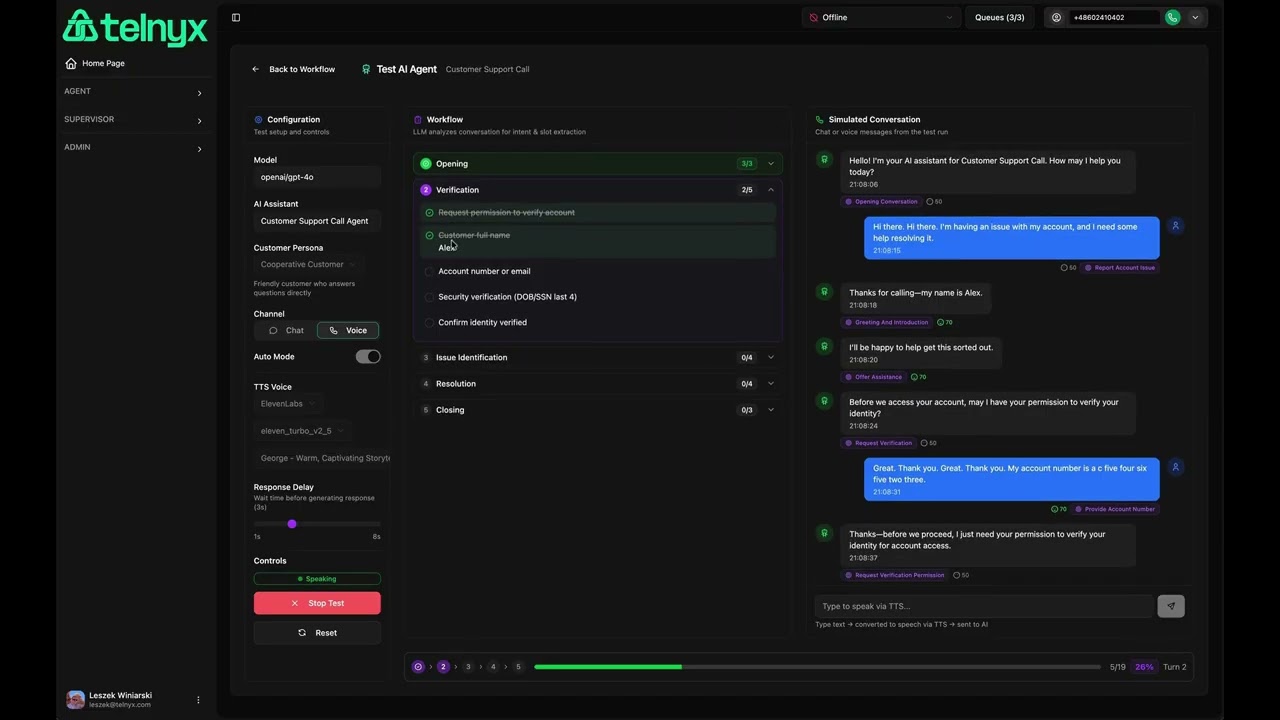 What You Can Build with Telnyx: Contact Center Admin Console