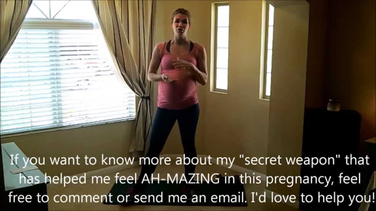 Katrina Necaise | Home Pregnancy Workout | Basics - YouTube